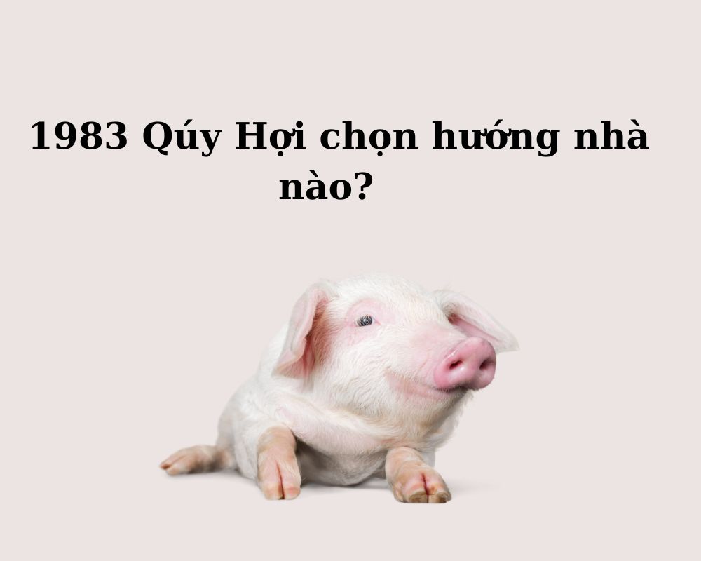 Tuổi Qúy Hợi 1983 xây nhà hướng nào?