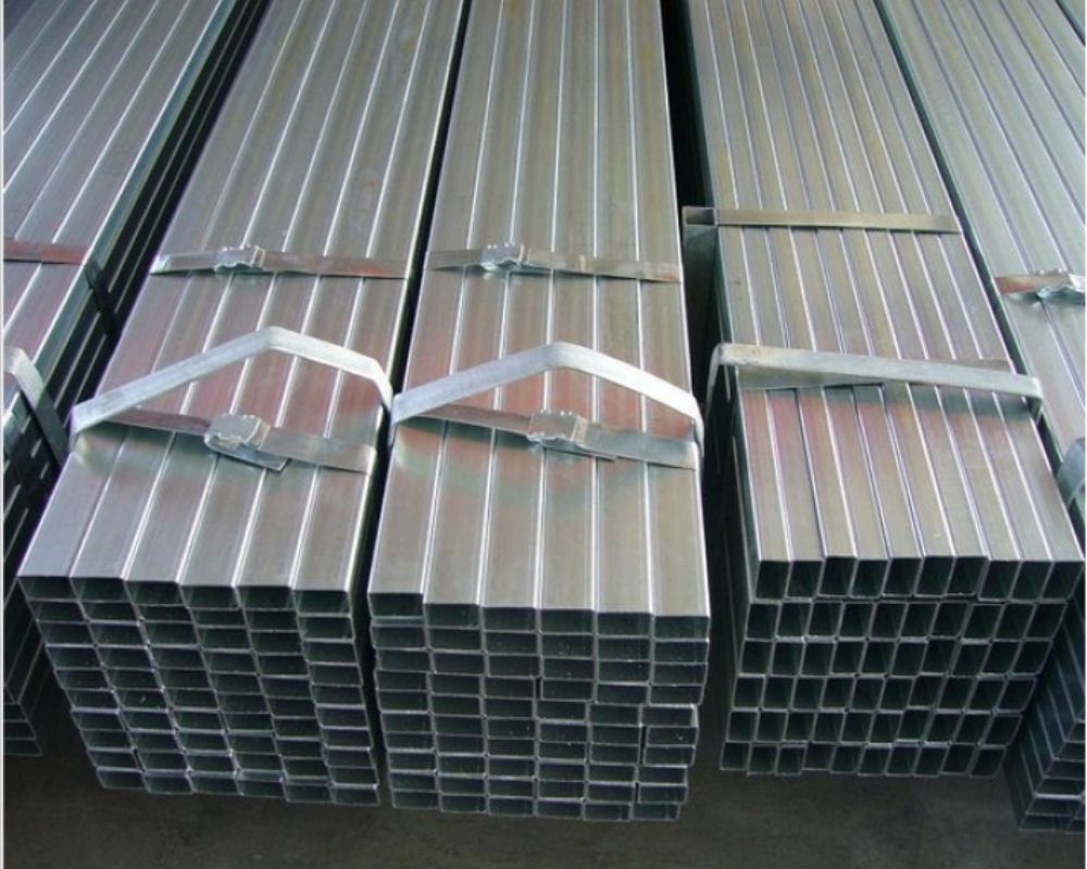 Thép hộp mạ kẽm chữ nhật