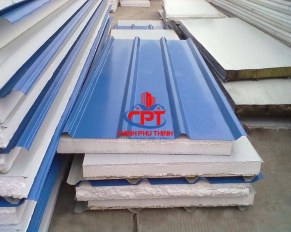 tôn xốp trần màu xanh dương