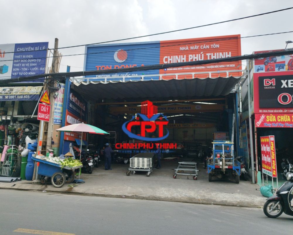 Tôn Đông Á Chính Hãng Giá Gốc Đại Lý TPHCM