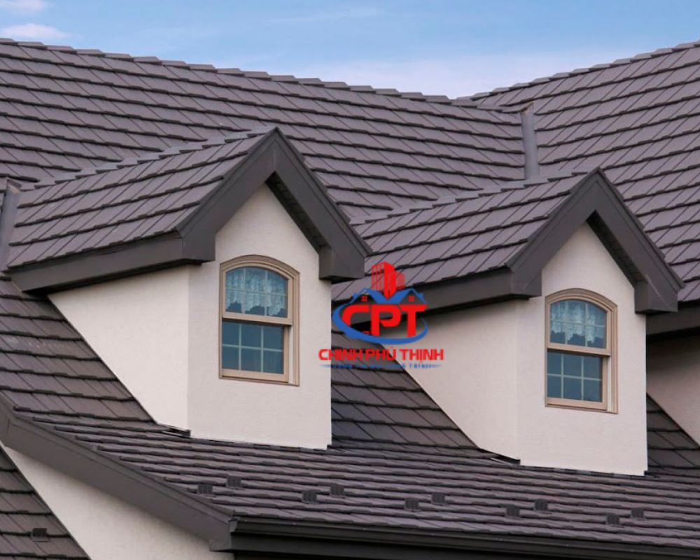 tôn nhựa giả ngói màu xanh dương